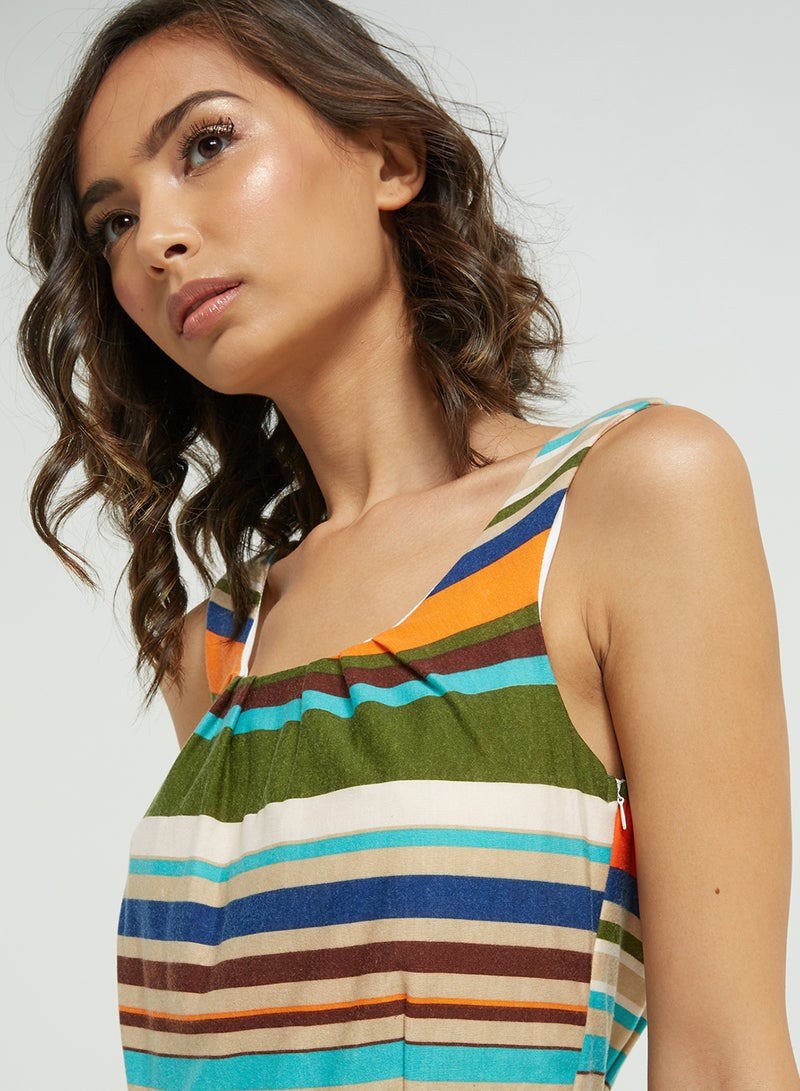 Golden Apple Sleeveless Mini Dress Royal Blue  - Image 3