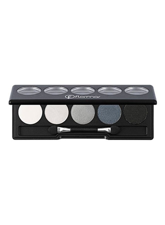 flormar Shiny Eyeshadow Palettes 005 Black Dust