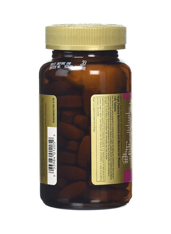 Solgar Female Multiple - 120 Tablets - Image 3
