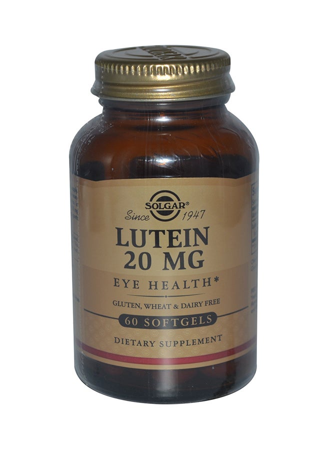 Solgar Lutein - 60 Softgels - Image 1