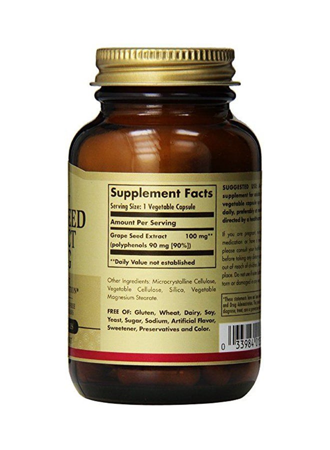 Solgar Grape Seed Extract - 60 Capsules - Image 5
