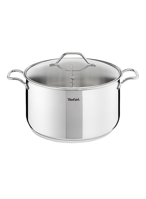 Intuition V2 Dutch Oven With Lid Silver 28cm