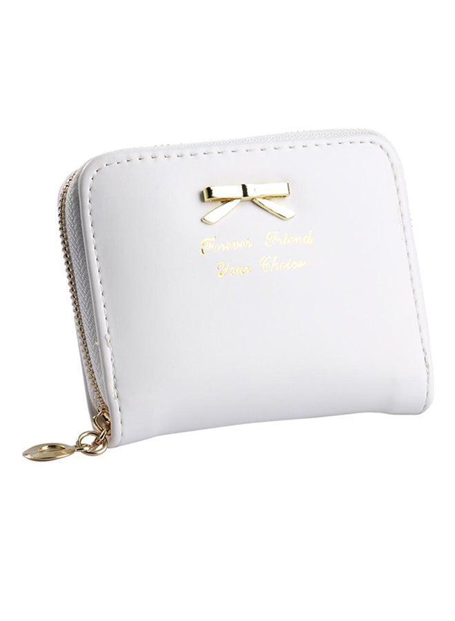 Bluelans Bowknot Wallet White 