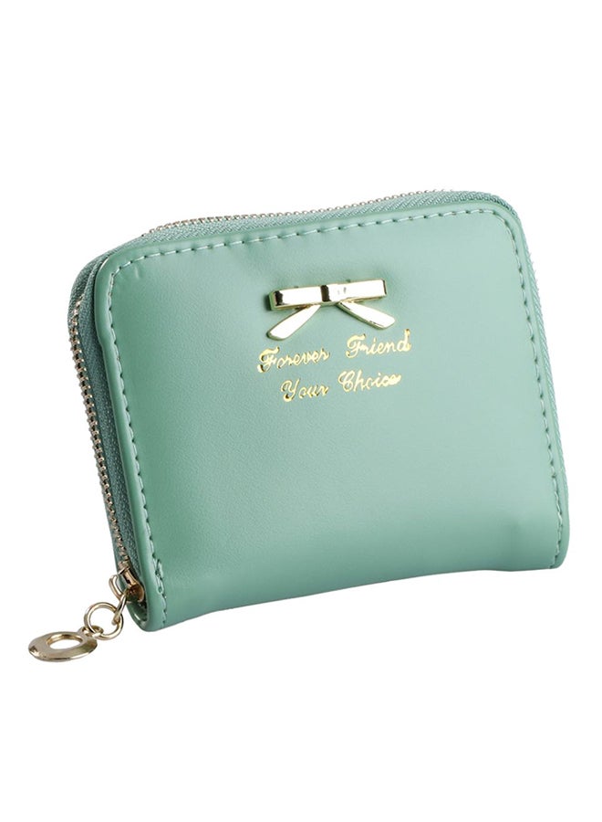 Bluelans Bowknot Wallet Green 