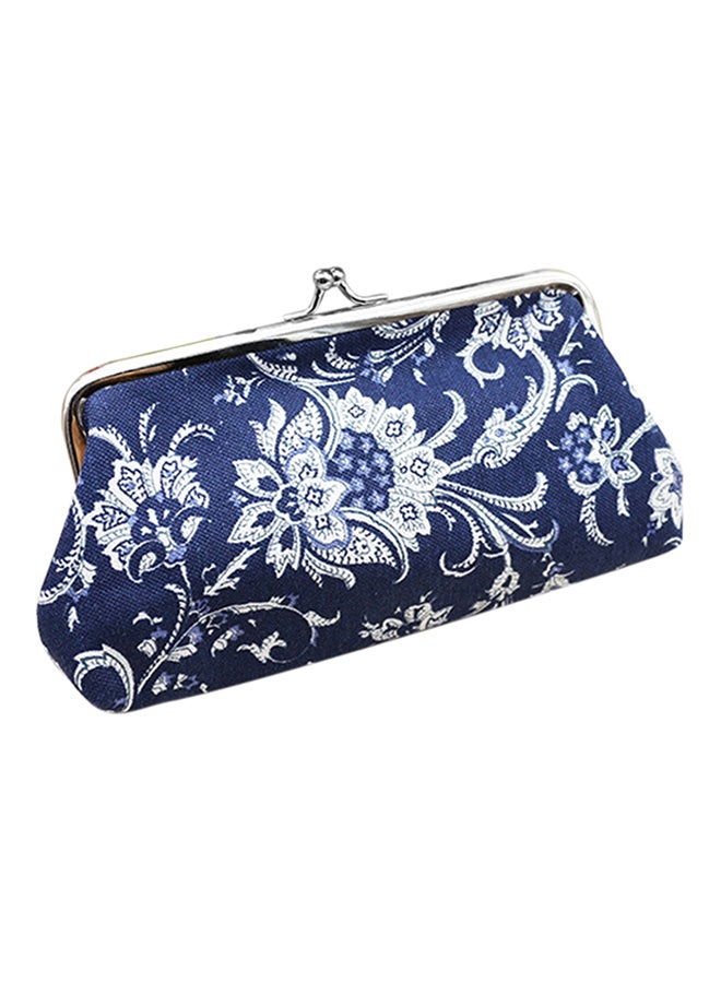 بلولانز فواصل مطبوعة أزرق/ أبيض