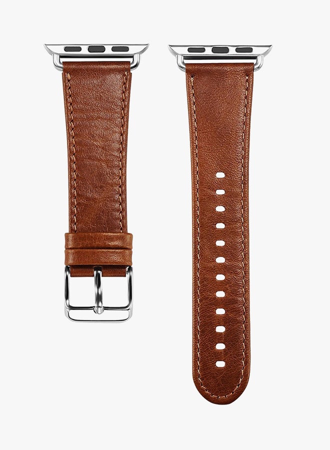 Icarer Replacement Watchband For Apple Watch 38 mm Brown - Image 2