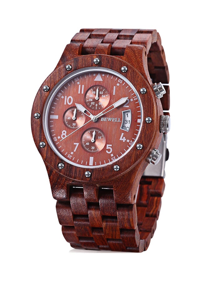 Bewell - men Date Display Chronograph Watch ZS-W109D - Image 1