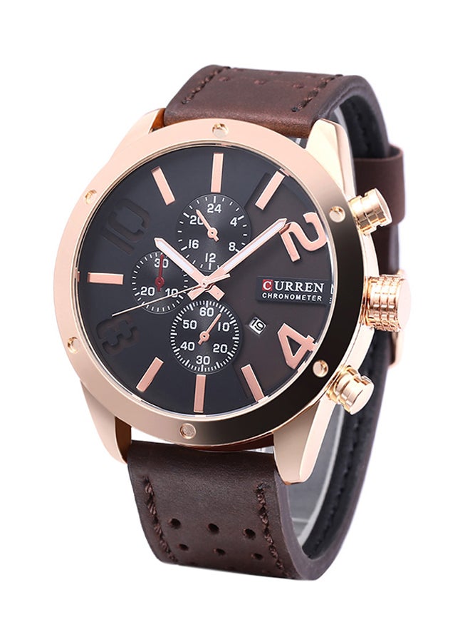 كارين ساعة يد بعقارب مقاومة للماء طراز 8243 men