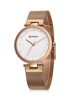 Women's Water Resistant Analog Wrist Watch 9005 - 35 mm -Rose Gold