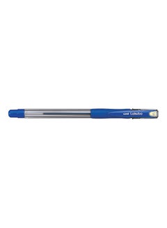 Mitsubishi Lakubo Ballpoint Pen Blue/Clear 