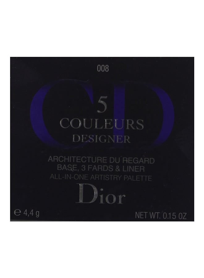 Dior - 5 Couleurs Designer Eyeshadow Palette 008 Smoky Design - Image 1