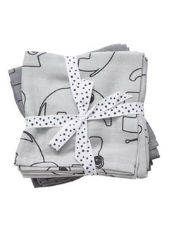 done by deer 2-Piece Contour Burp Cloth Bib Set (0m+) 