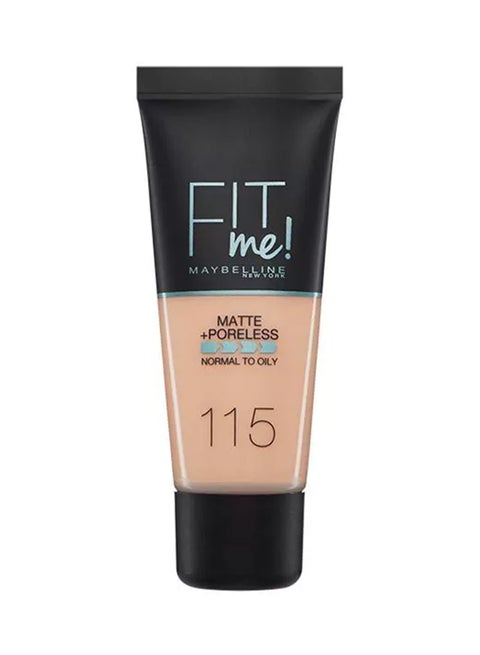 Fit Me Matte And Poreless Foundation 115 Ivory