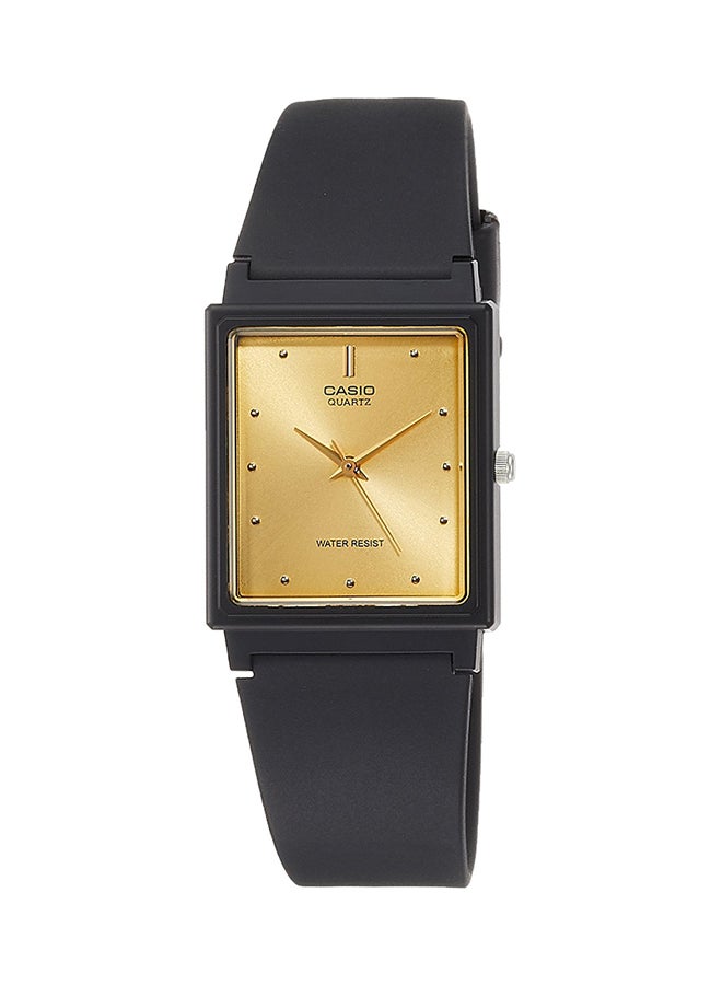 CASIO Men's Water Resistant Analog Watch MQ-38-9AV - 37 mm - Black - Image 1