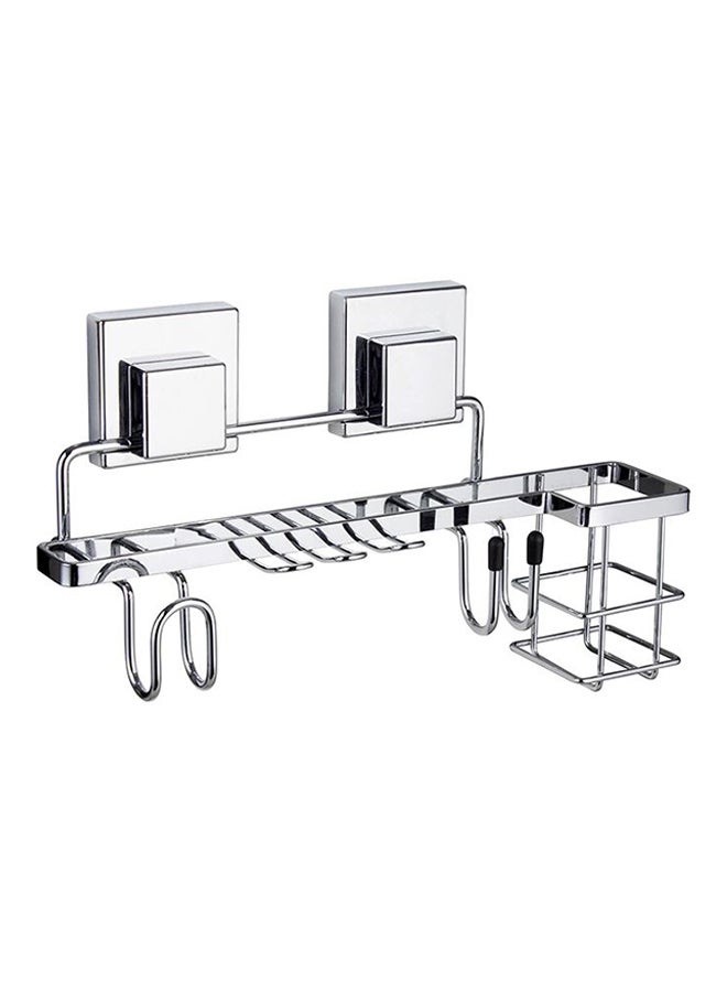 SMARTLOC - Bathroom Toothbrush Rack Silver - Image 1
