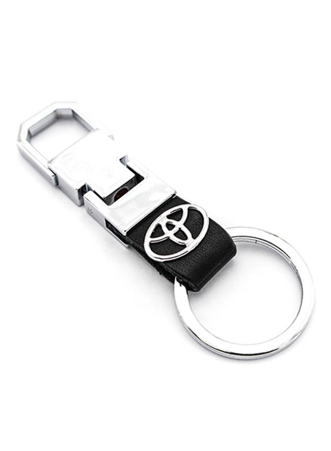 AFGT Toyota Logo Car Keychain With Carabiner Hook  - Image 1