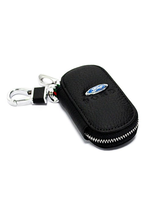 Ford Logo Key Fob Case With Carabiner Hook