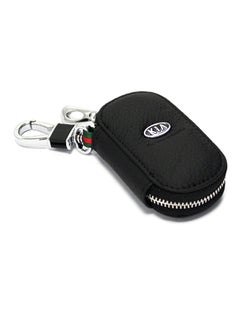 Kia Logo Key Fob Case With Carabiner Hook