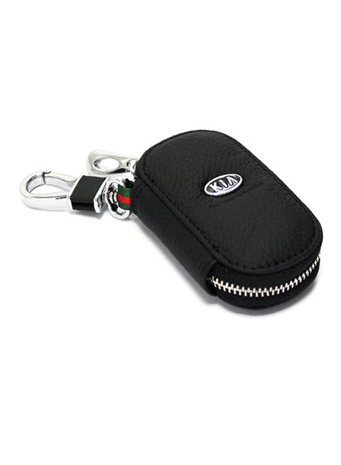 Kia Logo Key Fob Case With Carabiner Hook