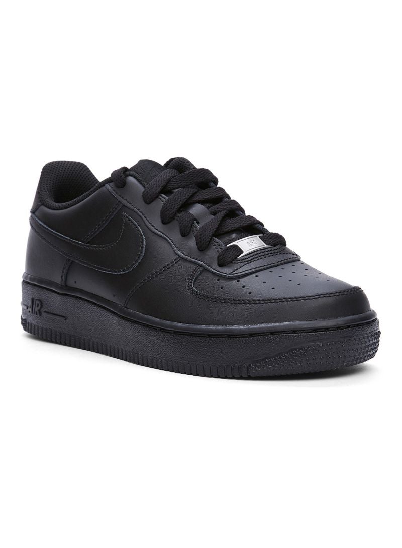 Nike - Air Force 1 Lace Up Sneakers Black - Image 1