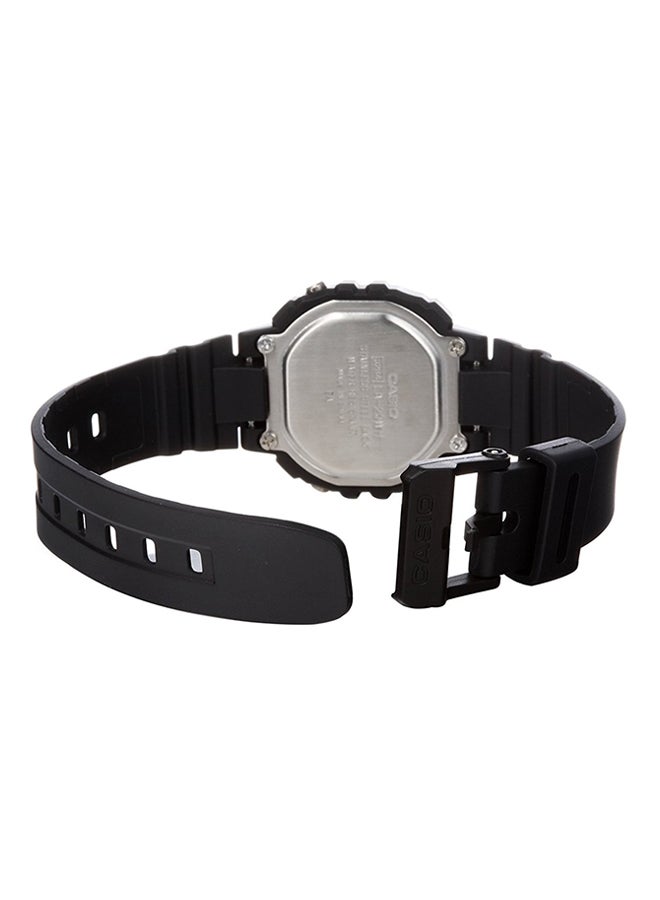 CASIO Women's Illuminator Digital Watch LA-20WH-4A - 30 mm - Black - Image 2