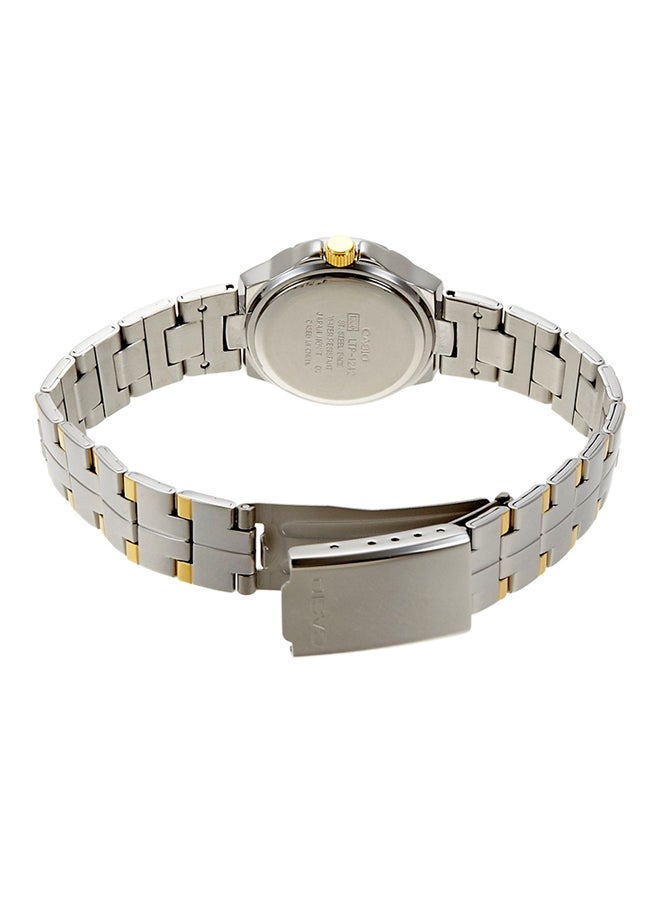CASIO - Women's Enticer Analog Watch LTP-1242SG-7C - 26 mm - Silver/Gold - Image 1