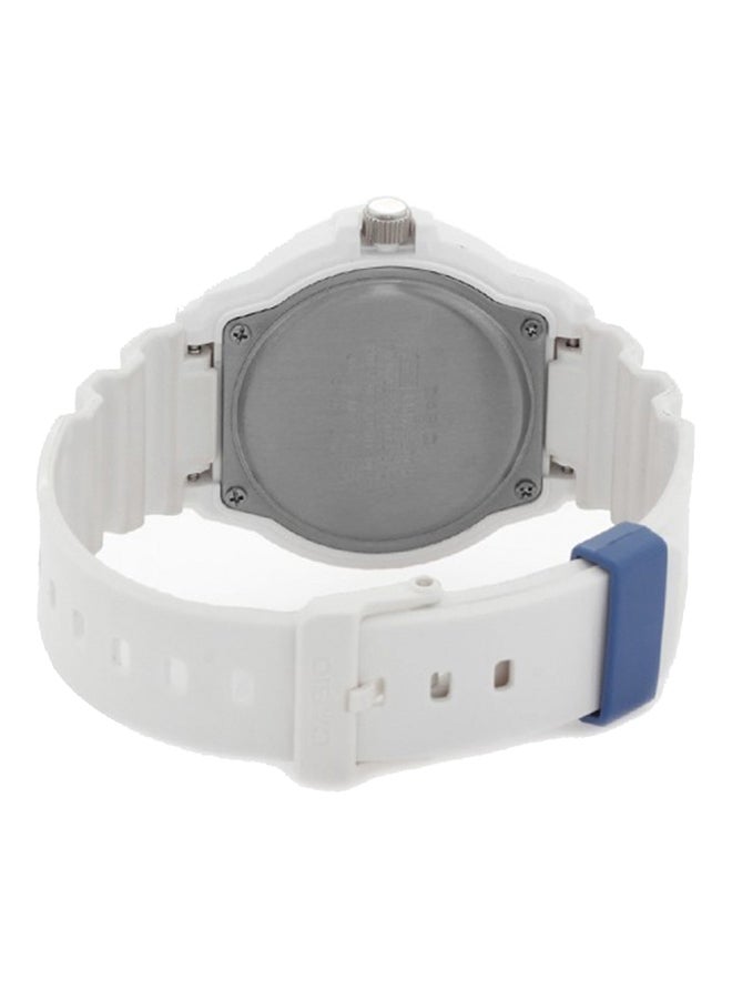 CASIO Men's Silicone Analog Wrist Watch MRW200HC-7B2VDF - 45 mm - White - Image 2