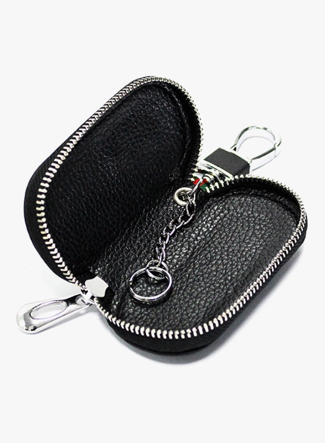 AFGT Mitsubishi Logo Key Fob Case With Carabiner Hook  - Image 2