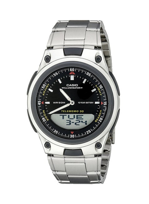 Dual Time Analog/Digital Watch AW-80D-1A