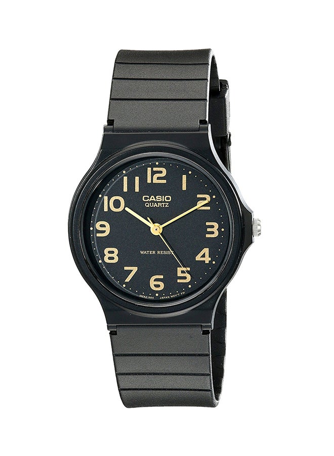 CASIO Men's Resin Analog Watch MQ24-1B2 - 35 mm - Black - Image 1