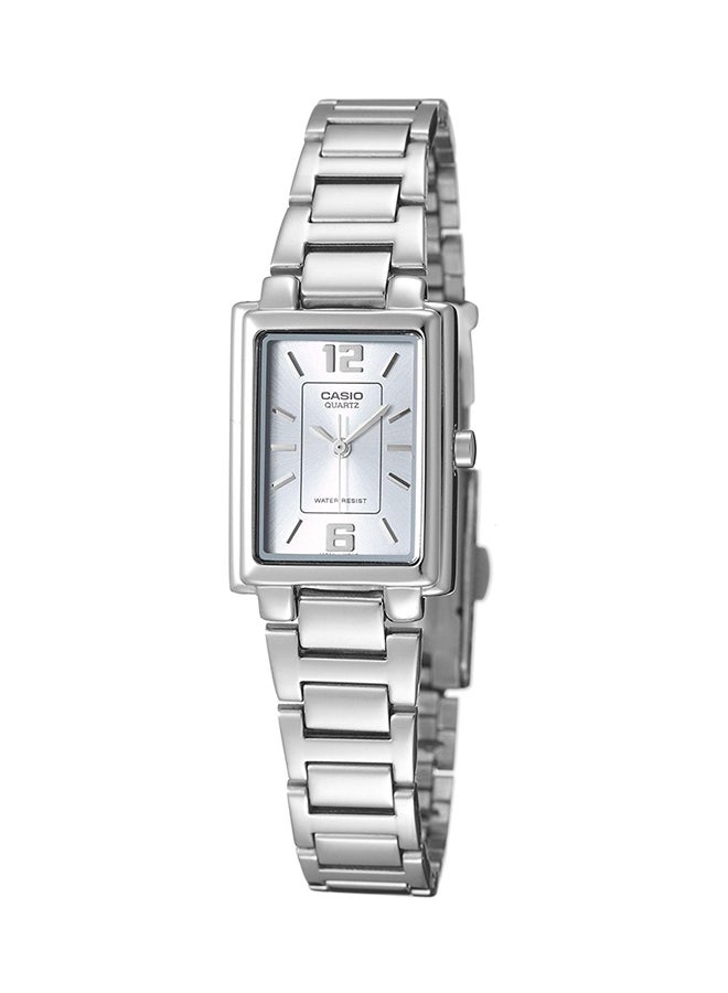 CASIO Women's Enticer Analog Watch LTP-1238D-7A - 21 mm - Silver - Image 1