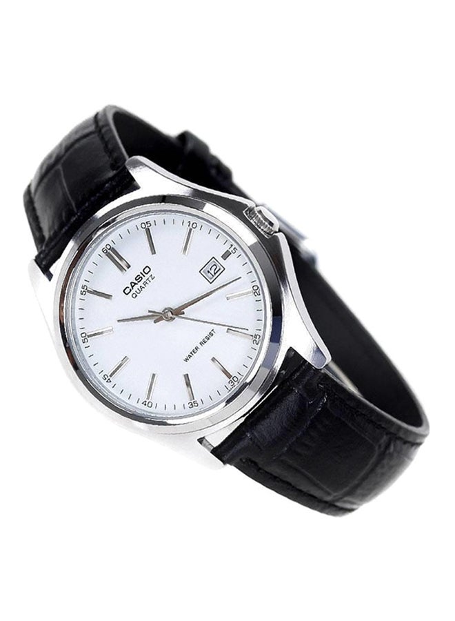 CASIO Women's Leather Analog Watch LTP-1183E-7A - 29 mm - Black - Image 2