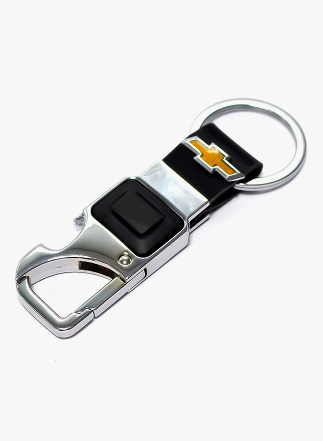 AFGT Chevrolet Logo Keychain With Carabiner Hook  - Image 2