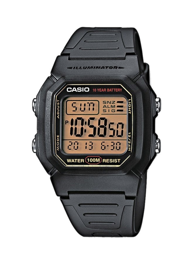 CASIO Men's Resin Digital Watch W-800HG-9AVEF - Image 1