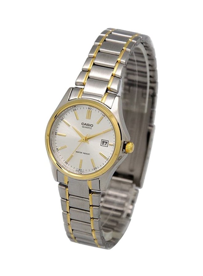CASIO Women's Stainless Steel Analog Watch LTP-1183G-7ADF - 28 mm - Silver/Gold - Image 1