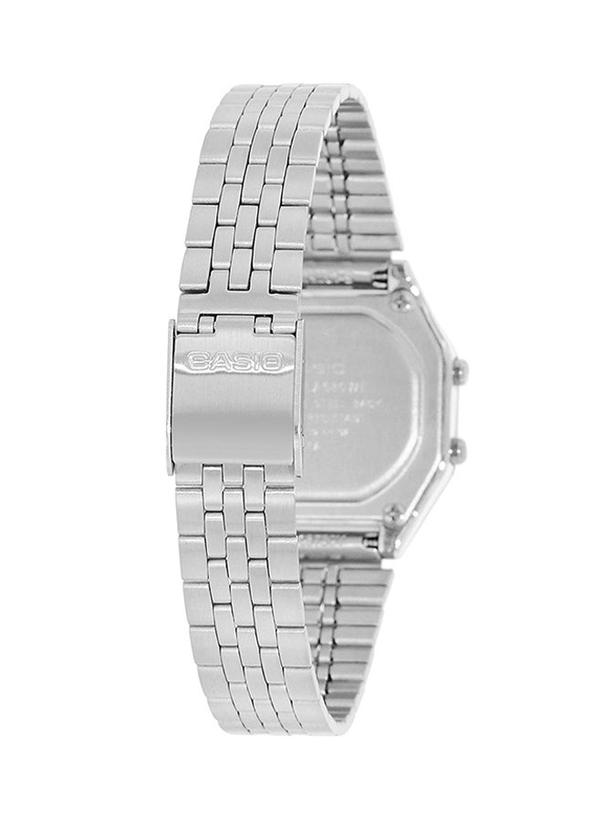 Women's Stainless Steel Digital Watch LA680WA-1BDF - 29 mm - Silver - v1526479158/N14601518A_2