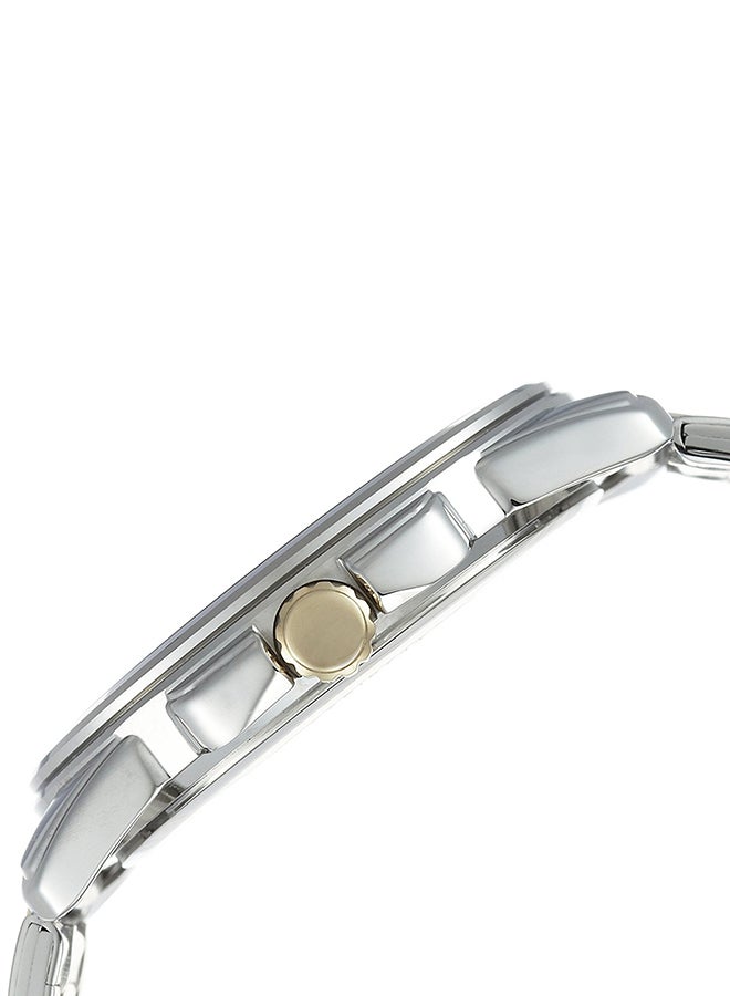 Men's Men's Enticer Analog Watch MTP-1314SG-1AV - 45 mm - Silver/Gold