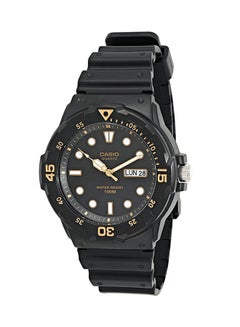 Men's Resin Analog Watch MRW-200H-1EVDF - 48 mm - Black