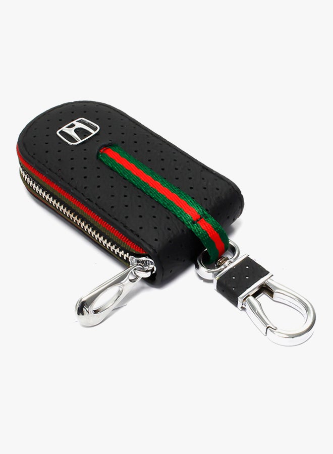 AFGT Honda Logo Key Fob Case With Carabiner Hook  - Image 2