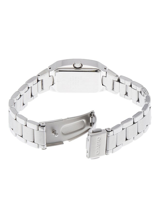 CASIO - Women's Stainless Steel Analog Wrist Watch LTP 1165A 1C2DF - 21 mm - Silver - Image 1