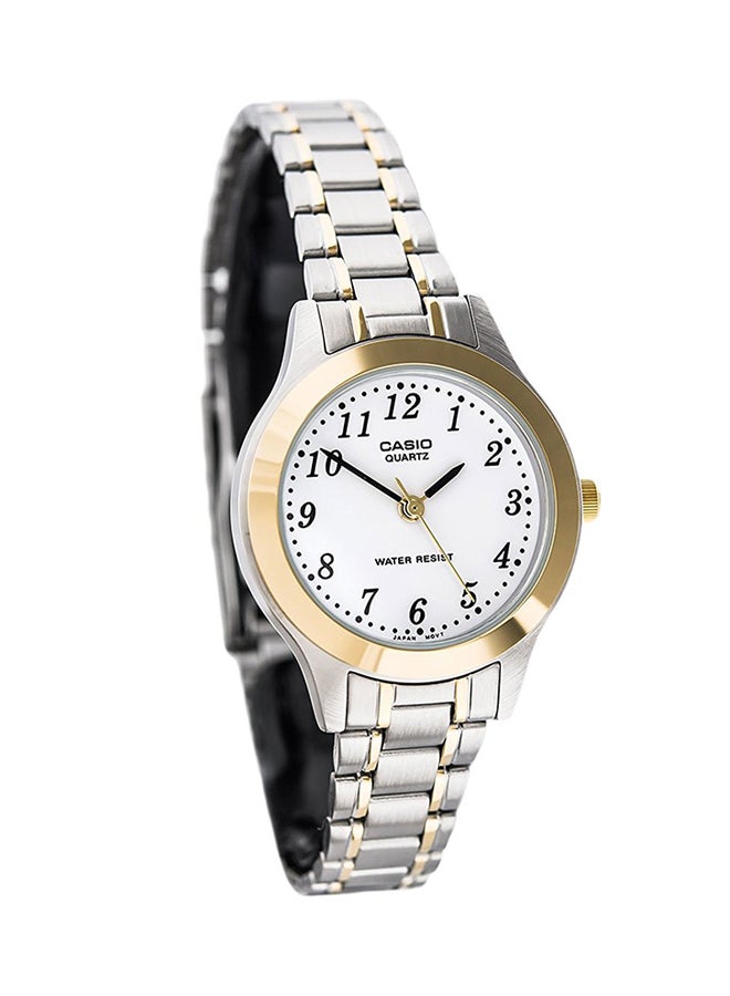 CASIO - Women's Stainless Steel Analog Watch LTP-1128G-7BRDF - Image 1