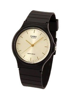 Men's Resin Analog Watch MQ-24-9ELDF - 35 mm - Black