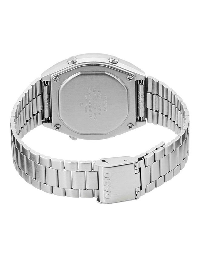 CASIO Men's Stainless Steel Digital Watch b-640wd-1av - 35 mm - Silver - Image 2