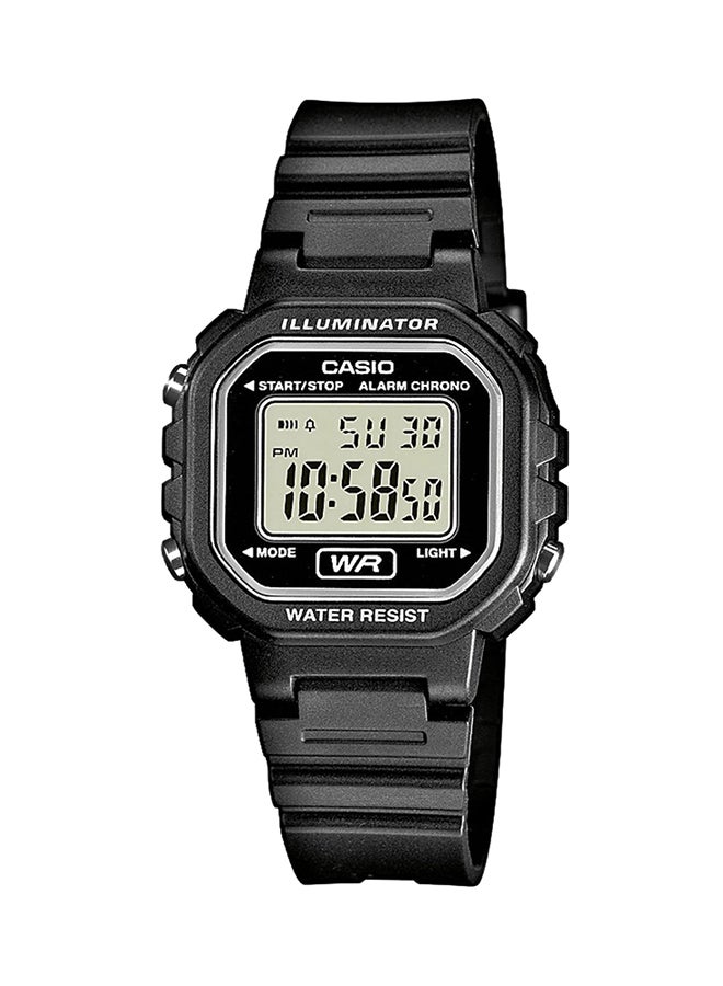 CASIO Men's Vintage Digital Watch La-20Wh-1Adf - 30 mm - Black  - Image 1