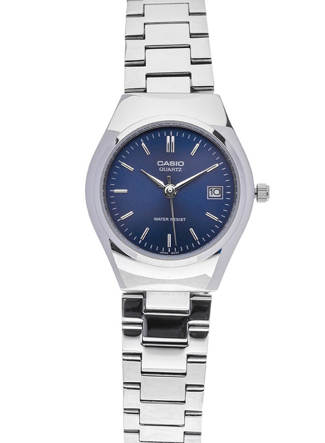 CASIO Women's Stainless Steel Analog Watch LTP-1170A-2ARDF - 28 mm - Silver - Image 1