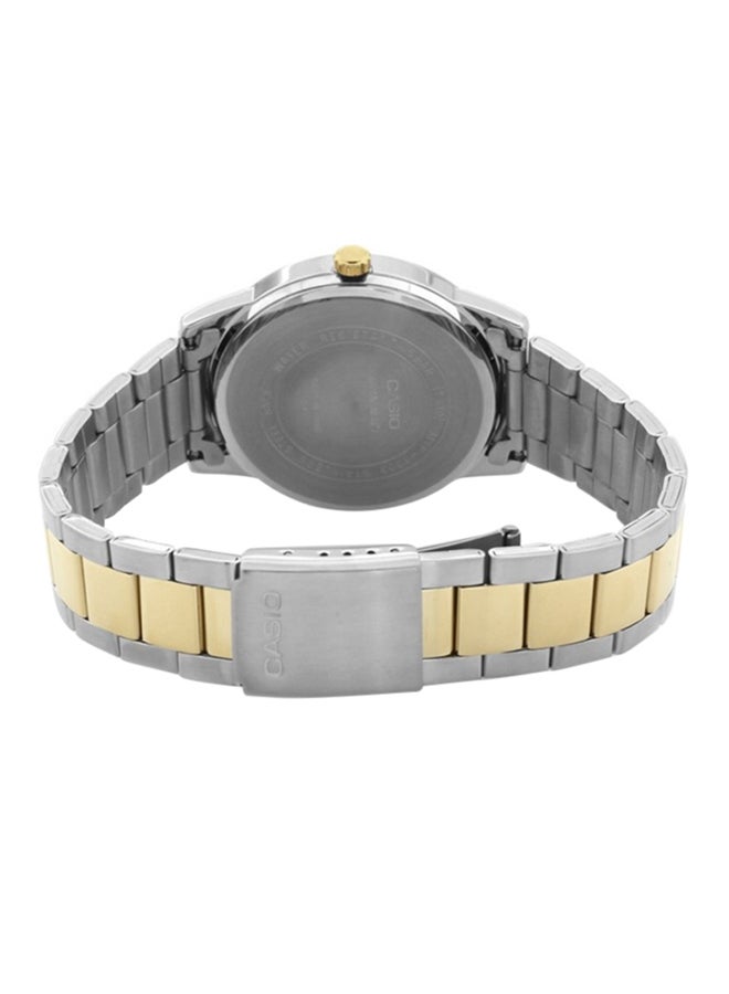 CASIO Women's Stainless Steel Analog Watch LTP-1303SG-7AVDF - 30 mm - Silver/Gold - Image 2