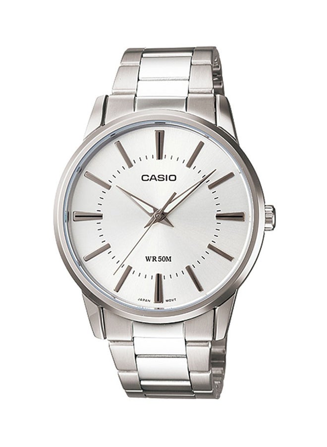 CASIO Men's Edifice Analog Watch MTP-1303D-7AVDF - 40 mm - Silver - Image 1