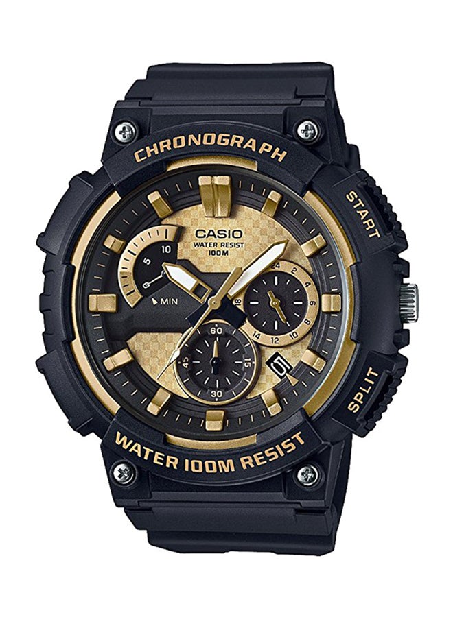 كاسيو ساعة كرونوغراف مقاومة للماء طراز MCW-200H-9AVEF للرجال - Image 1