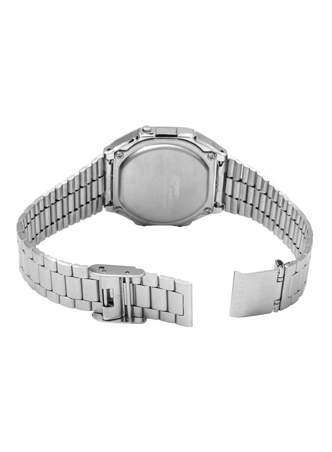 كاسيو ساعة يد رقمية كلاسيكية طراز A168WA-1 - مقاس 32 مم - لون فضي للرجال - Image 2