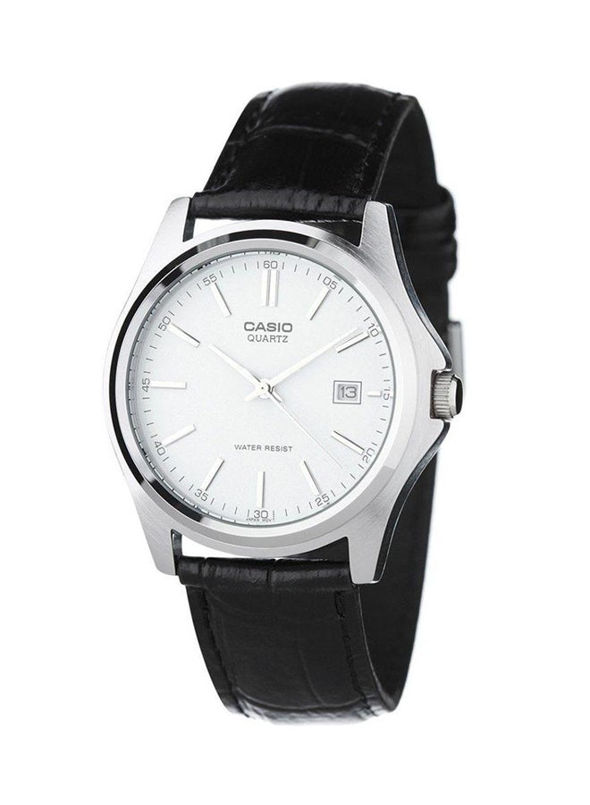 CASIO Women's Leather Analog Watch LTP-1183E-7A - 29 mm - Black - Image 1